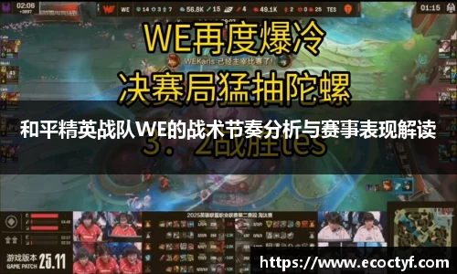和平精英战队WE的战术节奏分析与赛事表现解读